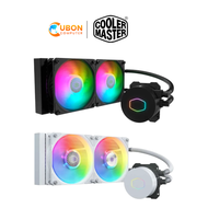 CPU COOLER (ระบบระบายความร้อนด้วยน้ำ) COOLER MASTER MASTERLIQUID ML240L CORE ARGB / ML240L CORE BLACK รับประกัน 2 ปี