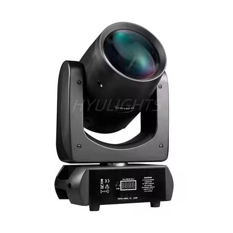 Mini LED 200W Moving Head Light Beam&Spot 24 Rotating Prisms 14 Gobos &11Color Wheel DJ Stage Lighti