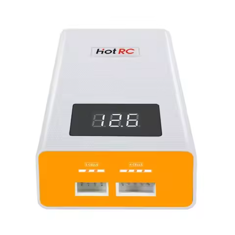 Hotrc A400 Digital 3S 4S 3000mah RC Lipo Battery Balance Charger with LED Screen Fast Charge Dischar