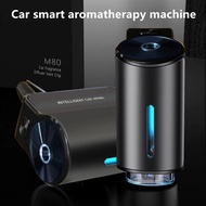 24H Smart Electric Auto Air Diffuser Aroma Car Air Vent Humidifier Oil Aromatherapy Car Air Freshene