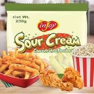 INJOY SOUR CREAM SEASONING POWDER FOR POPCORN, FRIES, CHIPS (200g) Popcorn Seasoning Fries Seasoning