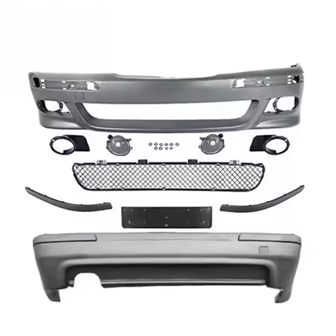 Body Kit 5 Series E39 Upgraded M5 Style Front Bumper Rear Bumper New Arrival Body Kit for E39 Body K