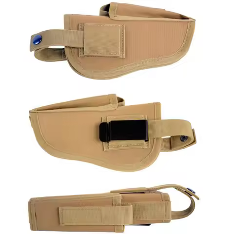 Left and Right Hand GL Melt Holster Tactical Waist Gun Holster and Magazine Slot EDC Pistol Holder P