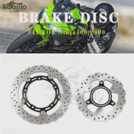 Big sale Fit for KAWASAKI EX400 Z400 Ninja 400 Motorcycle Front Rear Brake Disc Rotor Ninja400 Z 400