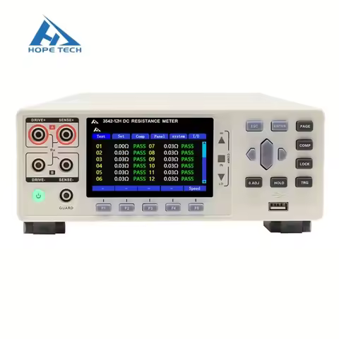CHT3542-12H 12 Channels Micro Ohm Meter Micro Ohm Measurement Digital Ohmmeter