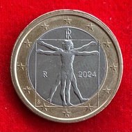 euro Coin Italy 1 2024 Foreign