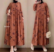 PROMO COD FREE ONGKIR Midi Dress Kolinda Bahan Rayon Armor Super adem Jumbo Baju Muslimah Wanita Long Dress Maxi Kekinian Midi Dress Terbaru 2023 Baju Muslim Gamis Remaja Ootd Hijabares Selebgram Baju Dress Termurah YsF Fashion