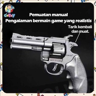 NeW Pistol Mainan Jadul Dompis Doblis Peluru Petasan Bahan Full Metal Toy Gun - Hitam