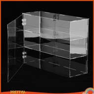[PrettyiaSG] Clear Acrylic Display Case Countertop Box Display Case for Figures ShowCase Dustproof