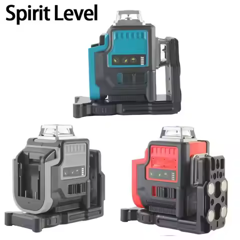 Laser level For DeWalt For Makita/Milwaukee 18V Lithium Battery High-Precision Laser Infrared Round 