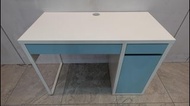 桃園二手家具 推薦-IKEA 宜家 藍色 書桌 電腦桌 辦公桌 學習桌 文書桌 工作桌 萬華 中正 大同 傢俱 避風港