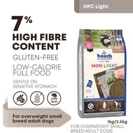 bosch HPC Mini Light | Low Fat Dry Dog Food for Small Breed Overweight Dogs