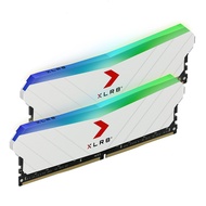 [NEW] PNY XLR8 EPIC X RGB 8GB / 16GB / 32GB KIT DDR4 3200MHZ / 3600MHZ GAMING PERFORMANCE RAM WHITE 