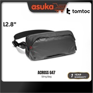 Tomtoc Across G47 Steam Deck Sling Bag for Steam Deck Shoulder Bag Men Crossbody Bag for ROG Ally - 