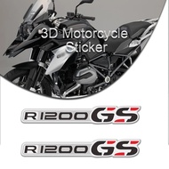 For BMW R1200GS R1200 R 1200 GS Motorcycle Stickers Side Panel Protector Fairing Emblem Tank Pad Aluminum Case ADV Adventure