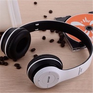 (TAI NGHE SIÊU HÓT 2019) Tai nghe bluetooth P47 có khe cắm thẻ nhớ - Âm Thanh Đỉnh Cao Tai nghe blue