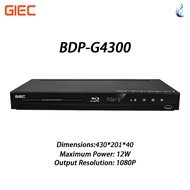 GIEC BDP-G4300 3D Blu-ray Player Full HD 1080P Multi-Region Playback,HDMI 1.4 USB Media Streaming