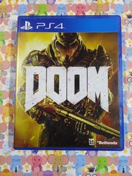 毀滅戰士 DOOM 香港版 二手 英語 中英文字幕 PS4 game