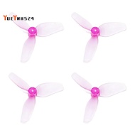 2Pairs 31mm 3-Blade PC Propeller  Prop 1.0mm Shaft for Meteor65 Meteor65Pro Air65 Quadcopter B