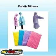 JAS HUJAN DISPOSABLE JAS UJAN PLASTIK PONCO UNIVERSAL