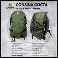 Tas Ransel Consina Gocta 30L | Tas Laptop | Tas Kuliah | Tas Camping 100% Original