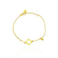 Tropical Glimmer Bracelet in 999 Gold by Ngee Soon Jewellery