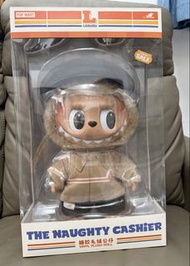 全新 Pop Mart Popmart The Monsters Labubu 便利店員 毛絨大公仔 Cashier