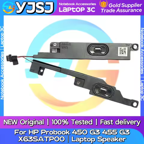 New Original Laptop Notebook Audio Speaker For HP Probook 450 G3 455 G3 X63SATP00 built-in speaker h