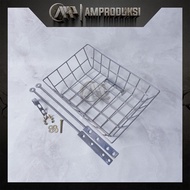 Chrome Special Premium Commuter Bike Basket Federal Touring Fixie Front Rack Basket Bascket Rack