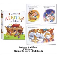 Candle bible for Toddlers (bible) bilingual indonesia english/ - F109