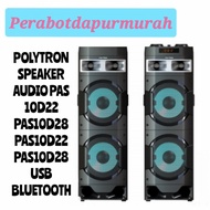 SPEAKER AKTIF POLYTRON PAS 10D22 PAS 10D28 Bluetooth PAS10D22 PAS10D28