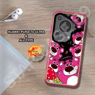 S20-Case hybrid IMD HUWAEI PURA 70 ULTRA - lotso motif - casing huawei pura 70 ultra-casing-cassing-
