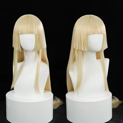 Emilie De Rochefort Lili Synthetic Wig Game Tekken 5 Cosplay Wig Women 100cm Blonde Long Hair Lili C