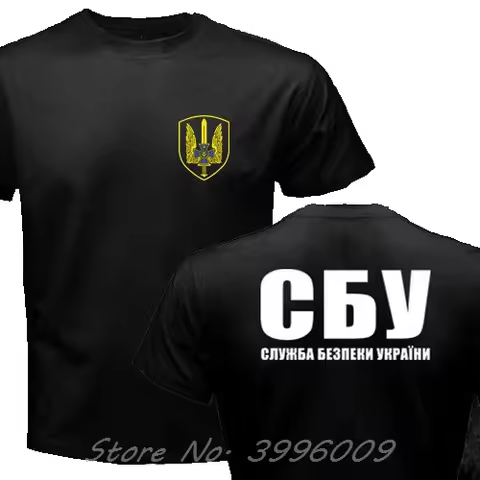 New Fashion Summer New Spetsnaz Ukraine Special Forces Alpha Group Military T-Shirt Print T Shirt Me