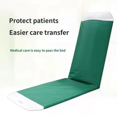 Foldable plastic patient transfer slide sheet transfer aid slide board pat patient transfer roller b