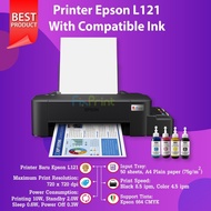 HARGA DISC - Printer Epson Tank L121 L 121 ORIGINAL Pengganti Printer