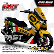Decal Stiker Yamaha Nmax 155 New Fullbody Leopard TERBARU COD Decal stiker nmax new / stiker nmax fu