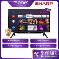 ™【24H Ship Out】Sharp AQUOS 45 Inch 2K Android TV 2TC45BG1X | Netflix Smart TV | Google Play Store | 42 Inch 2TC42BG1X Sh