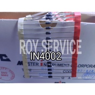 50pcs Diode IN4002 1A 100V Original Diode/ IN4002 100V 1A Original