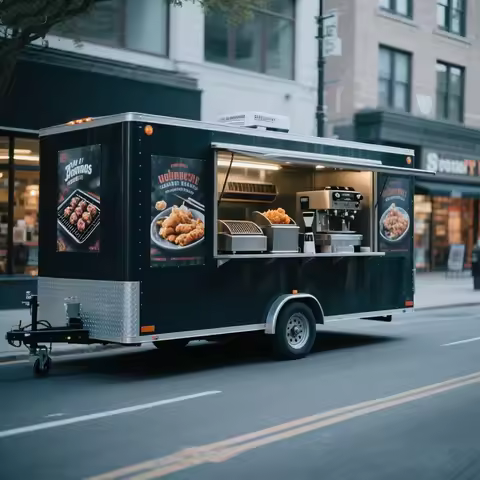 Multifunction Horse Trailer Mobile Bar Fast Food Trailer Concession Trailer United States Mobile Bar