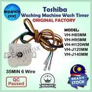 VH-H85MM VH-H95MM VH-H120WM VH-J120MM VH-J140MM TOSHIBA 35MIN 6 Wire Washing Machine Wash Timer (Sem