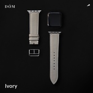สําหรับแอปเปิ้ลวอช สายนาฬิกา หนังแท้ Appple Watch Strap DOM TYPE 04 - สายนาฬิกาหนังแท้ Full Grain สา