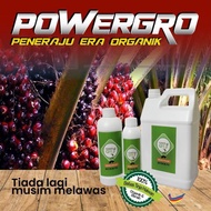 BAJA ORGANIK POWERGRO 8 LITER-FOLIAR TERBAIK BUAT SAWIT-DURIAN-PADI-BUAHAN-SAYURAN-AKAR-DAUN-BUAH-PENGHANTARAN PANTAS