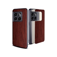 ONEPLUS 10T Case Pattern Stylish and Durable Mobile Phone Case Wood-Handle Pattern Protective ONEPLUS 10T 5G (Brown)