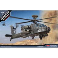 Academy Assembled Aircraft Model Kit 12551 US Army AH-64D Apache [Block II] Late version 1/72