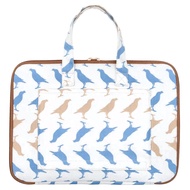 in Blooom 印花樂 13吋筆電收納包 差旅款 MacBookPro/MacBook Air適用 210g 35 x 25.5 x 1.8cm 提把高度12.5cm 台灣八哥5號 + 黎明暖砂