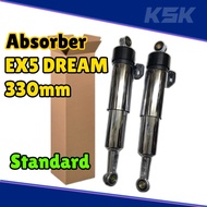 EX5 REAR ABSOBER SET EX5 HIGH POWER EX5 DREAM ABSORBER EX5 DREAM ABSORBER SHOCK ABSOBER BLACK CHROME
