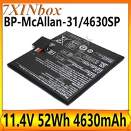 7XINbox BP-McAllan-31/4630SP 11.4V 52Wh 4630mAh Laptop Battery For Getac 3ICP6/44/109 0B23-011P0RV S
