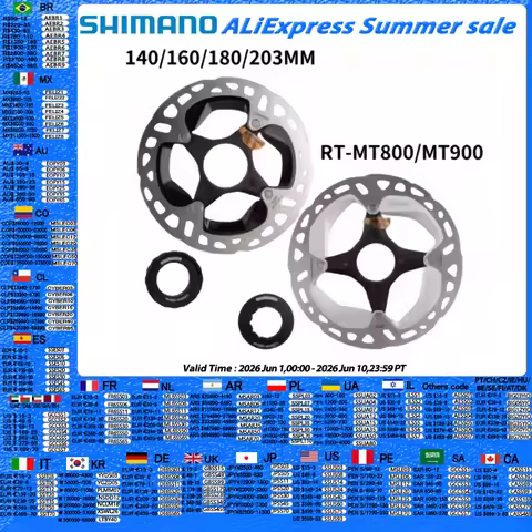 Shimano Center Lock Disc Rotor XTR RT MT900 DEORE XT SLX MT800 RT CL800 CL900 RT70 Hydraulic Dura Ac