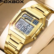 FOXBOX Men Digital Watch LED Sports Watches Waterproof Wristwatch